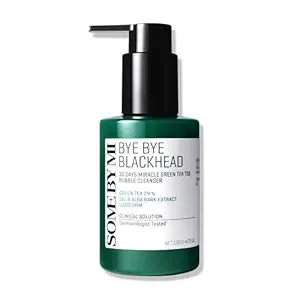 SOME BY MI Bye Bye Blackhead 30 Days Miracle Green Tea Tox Bubble Cleanser – 4.23oz, 120g